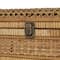 Brown Rattan Handmade Woven Storage Box with Curved Tops & Wrapped Edges, 2ct.
